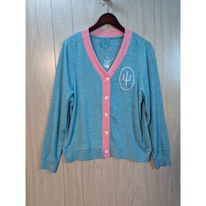 21 Pilots Twenty One Pilots Scaled and Icy Trident Cardigan Teal Blue Pink XL